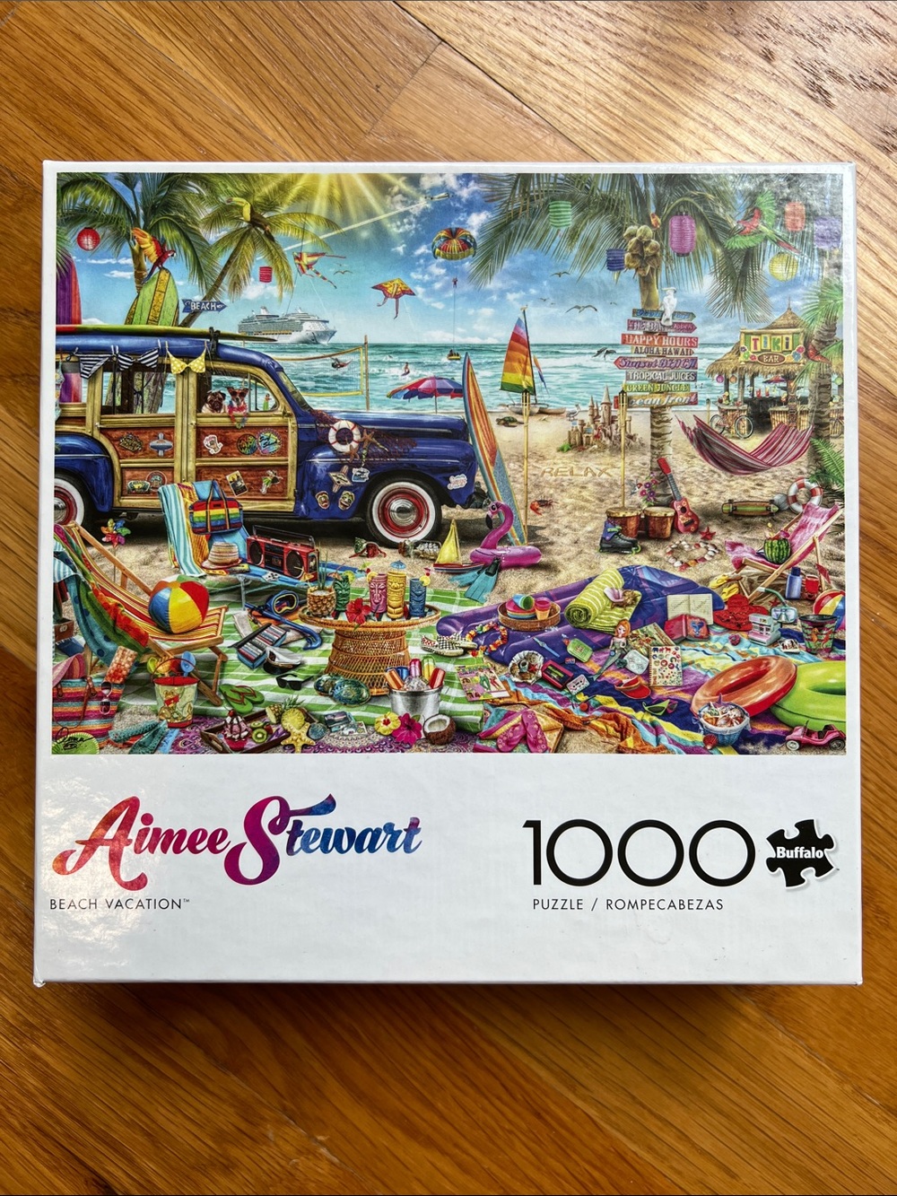 Buffalo Games Aimee Stewart Beach Vacation 1000 pc puzzle